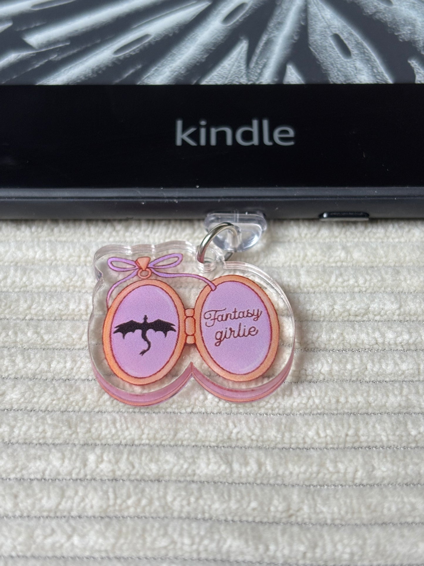 Charm anti-poussière USB-C - Fantasy girlie