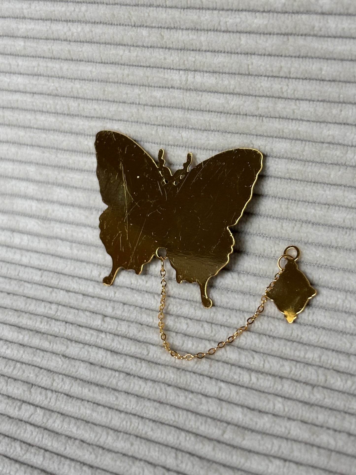 Sylva — Marque-page Papillon vert