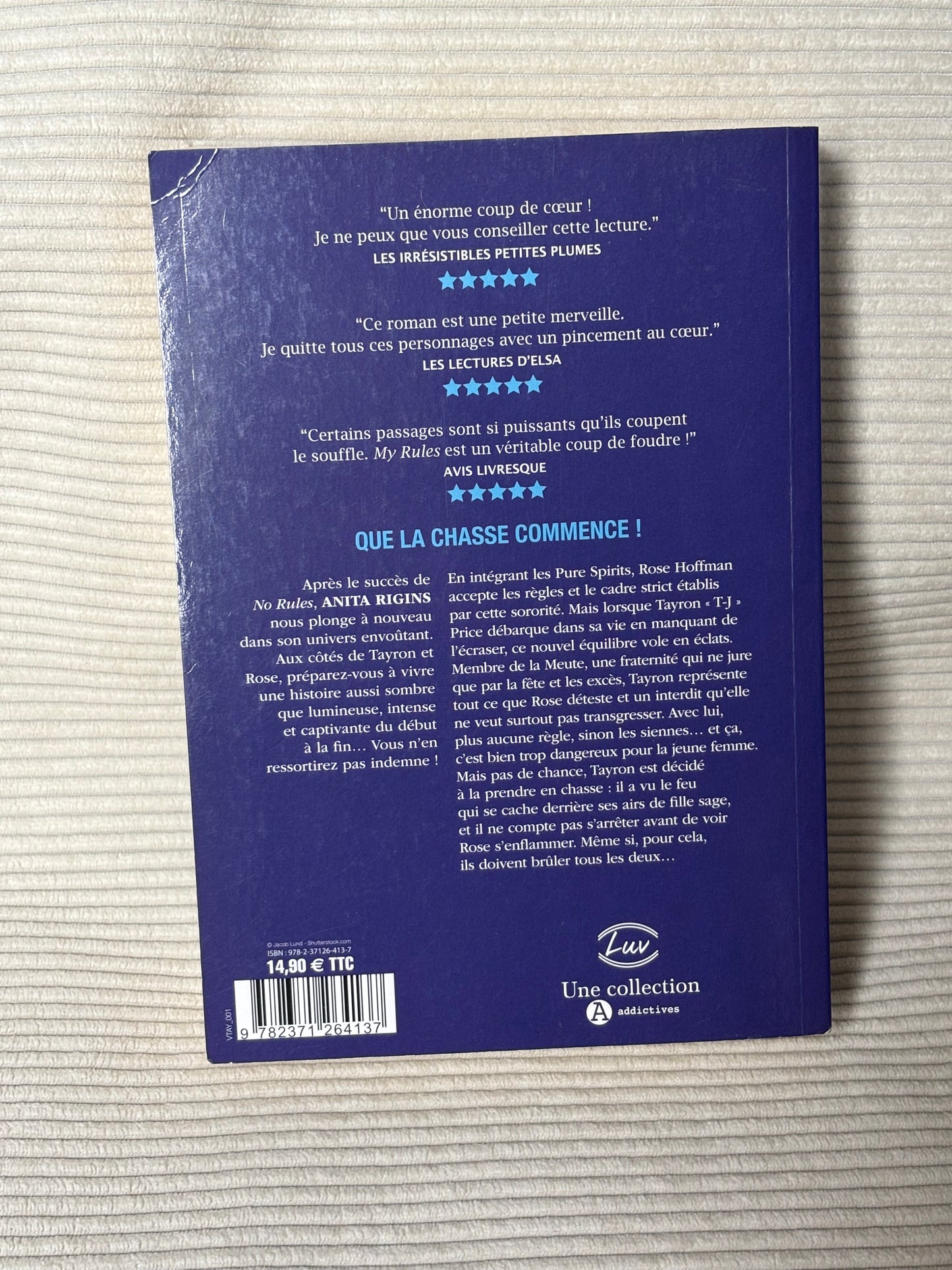 My rules - Anita Rigins
