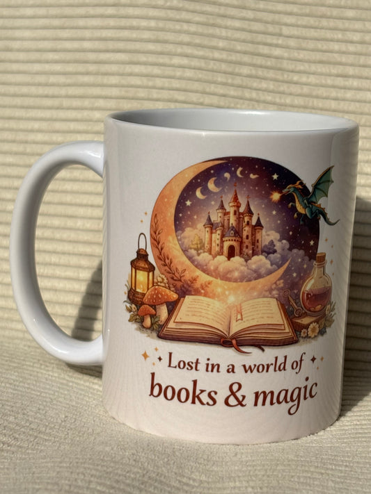Mug personnalisé - Books & Magic