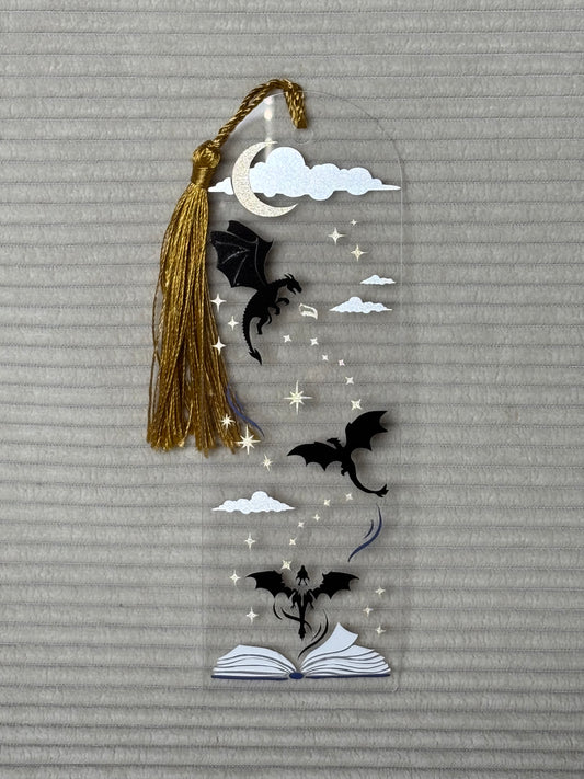 Marque-page acrylique personnalisé - Dragons