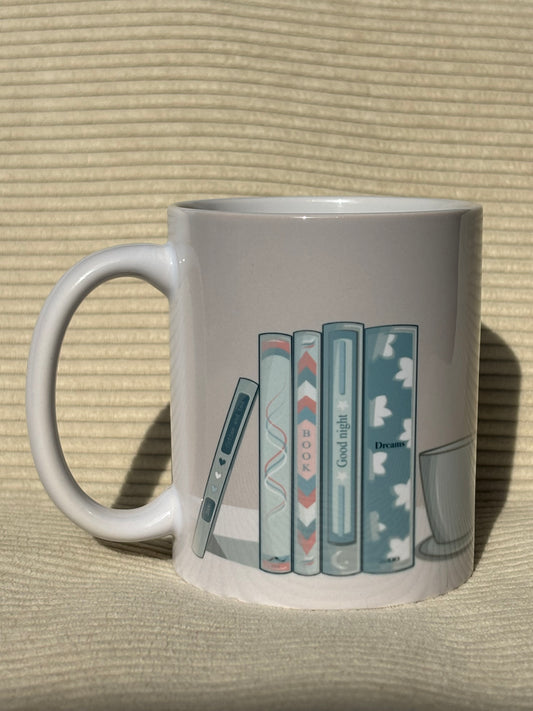 Mug personnalisé - Ambiance lecture