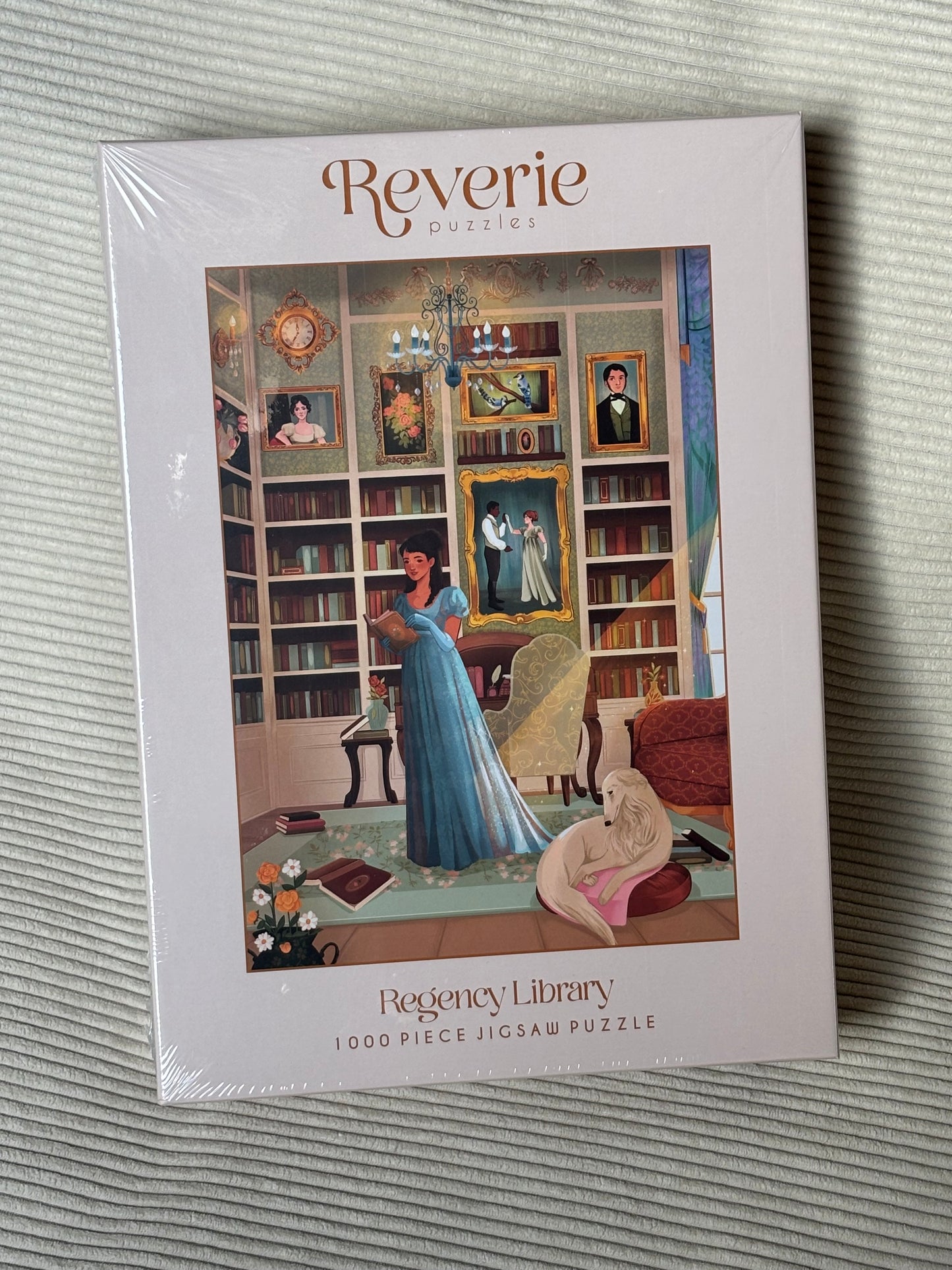 Puzzle - Bibliothèque Regency (1000 pièces)