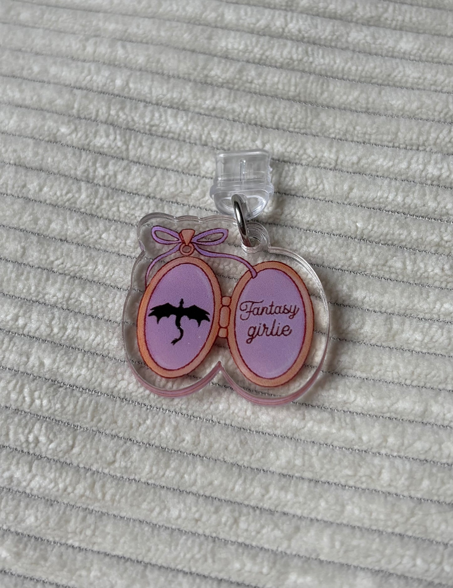 Charm anti-poussière USB-C - Fantasy girlie