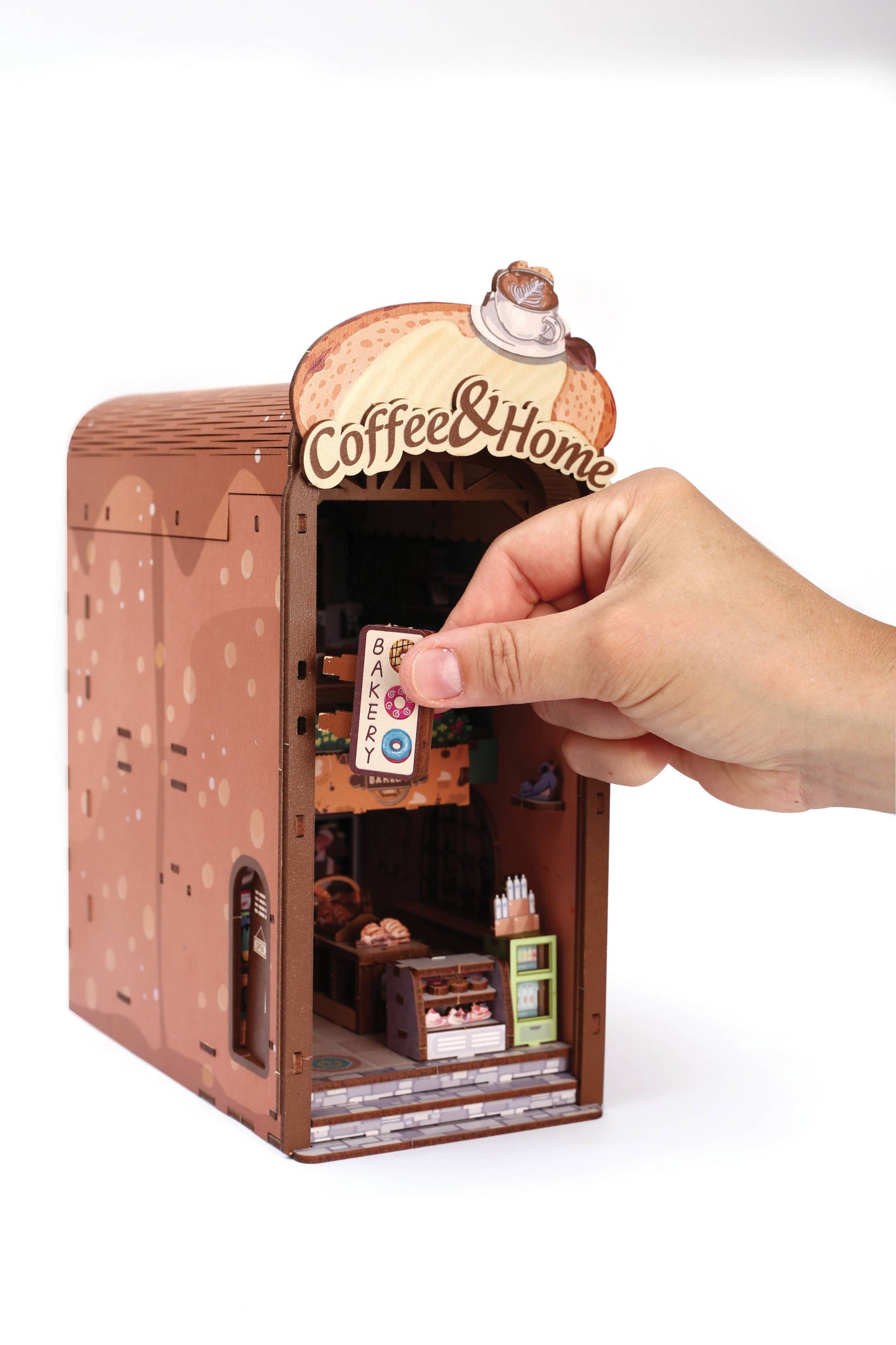 Maquette 3D Bois Cosy Coffee
