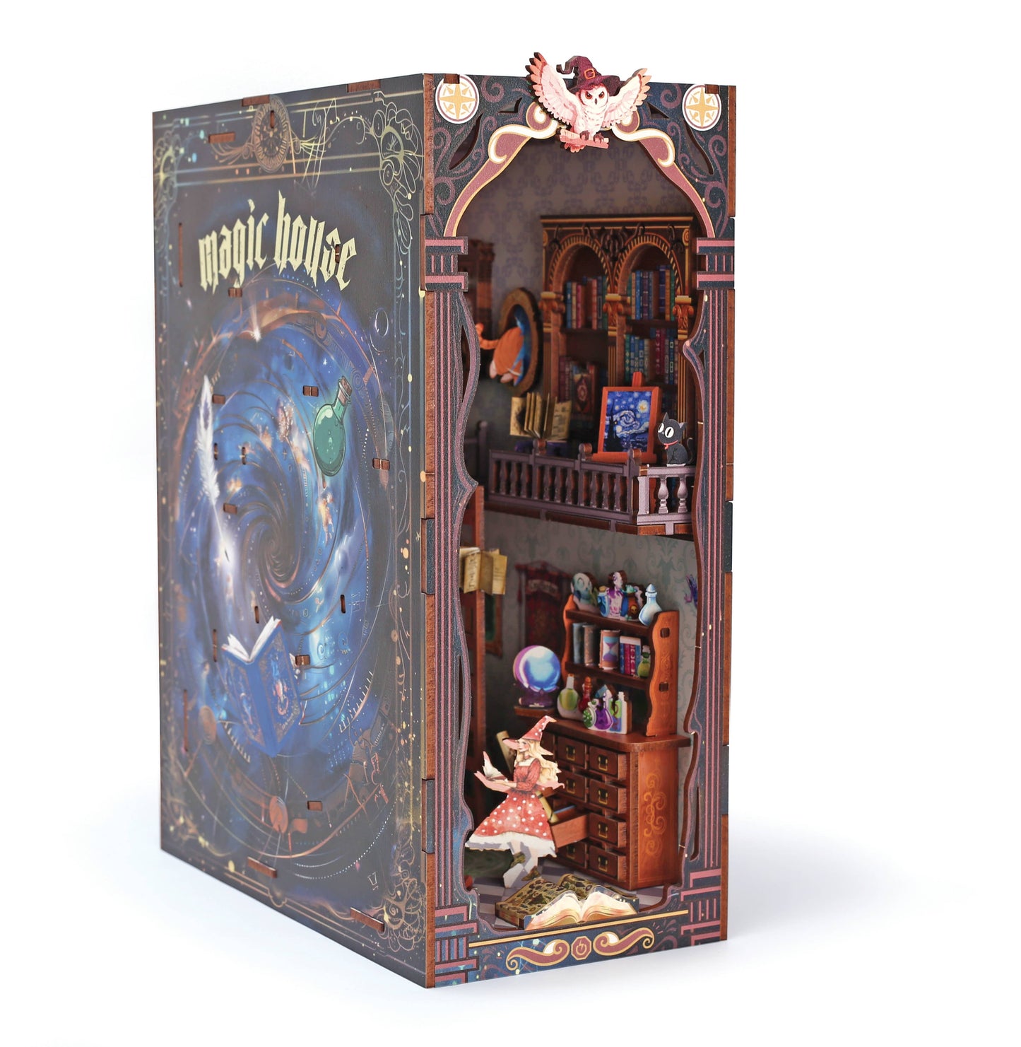 Maquette 3D Bois Magic House