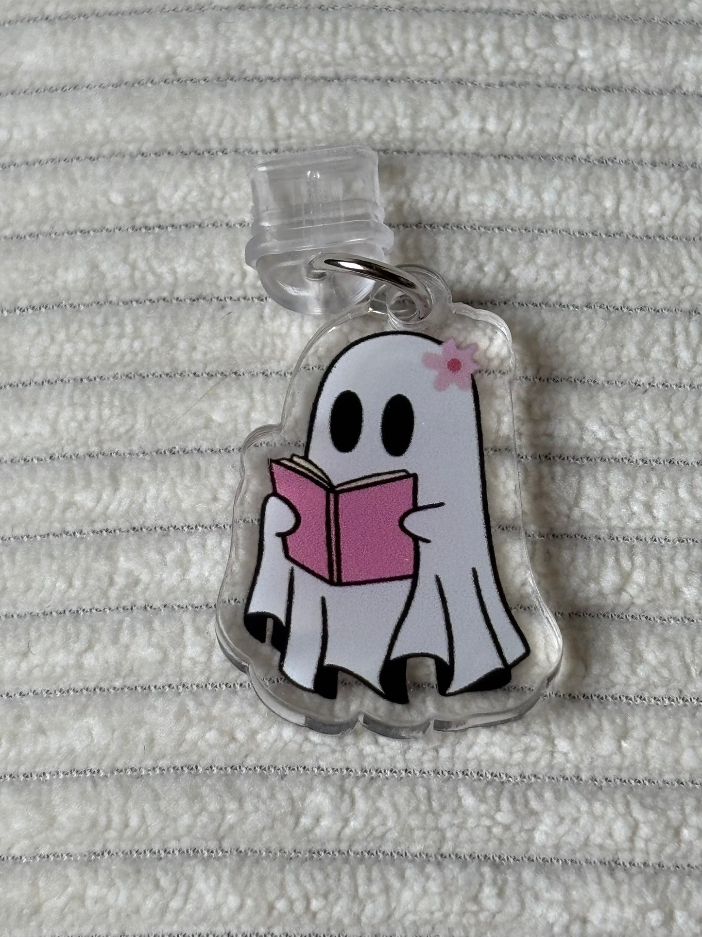 Charm anti-poussière USB-C - Petit fantôme lecteur 👻