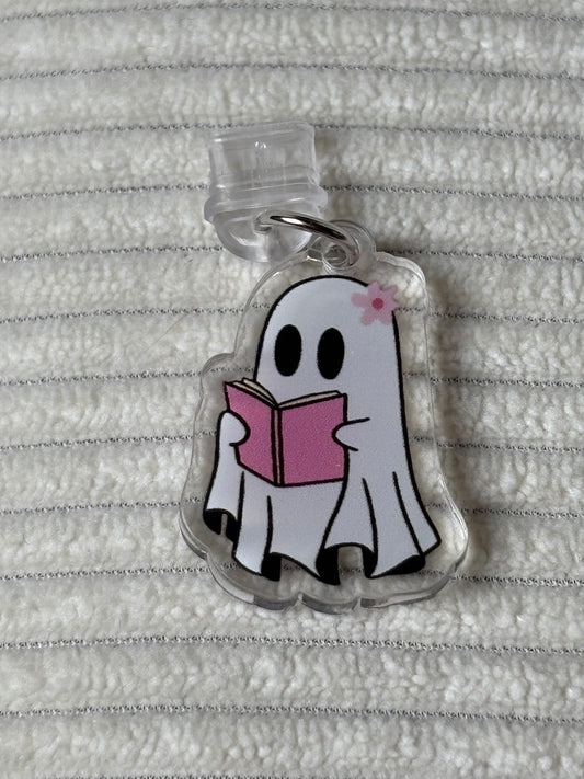 Charm anti-poussière USB-C - Petit fantôme lecteur 👻