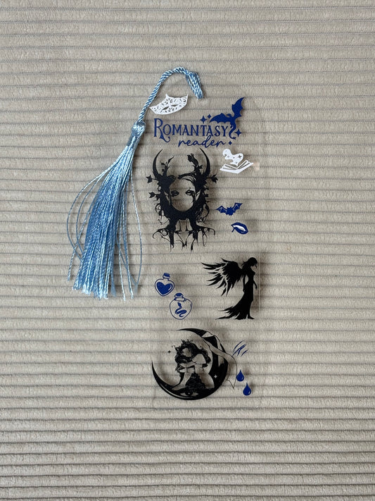Marque-page acrylique personnalisé - Romantasy Reader