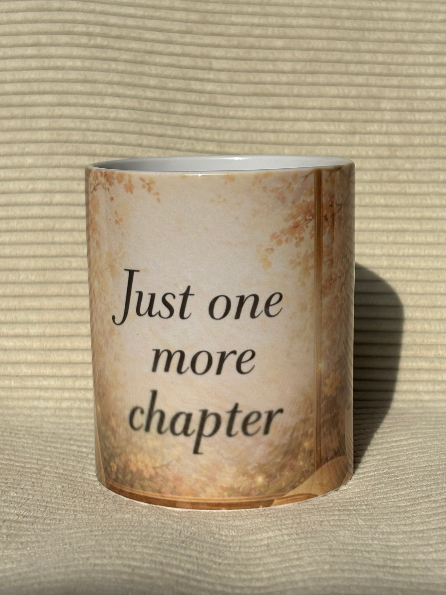 Mug personnalisé - Just one more chapter