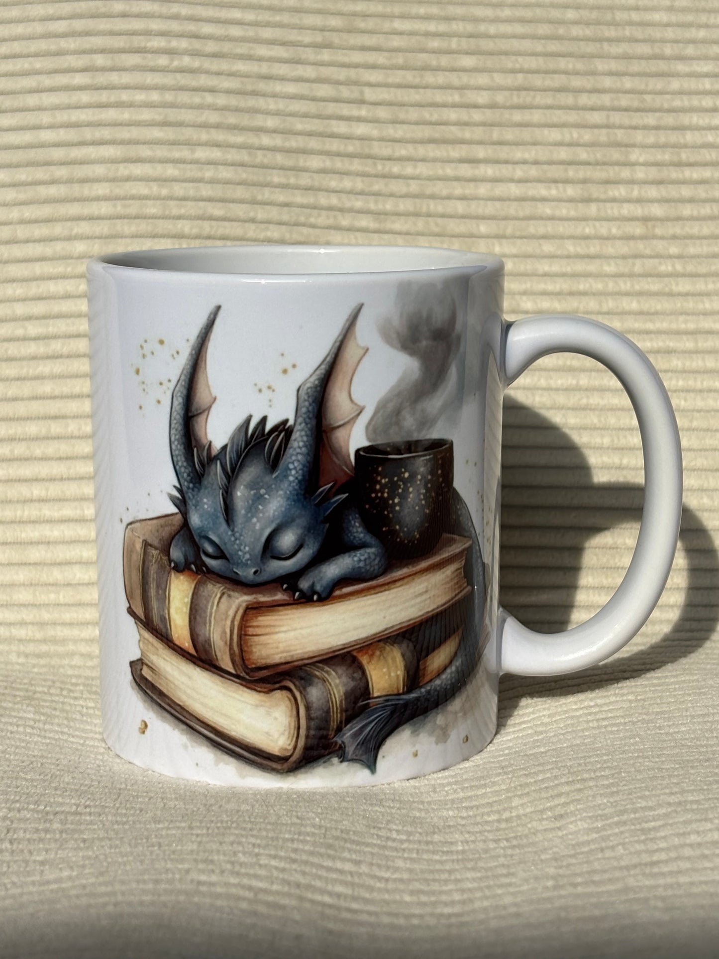 Mug personnalisé - Dragon Lecteur
