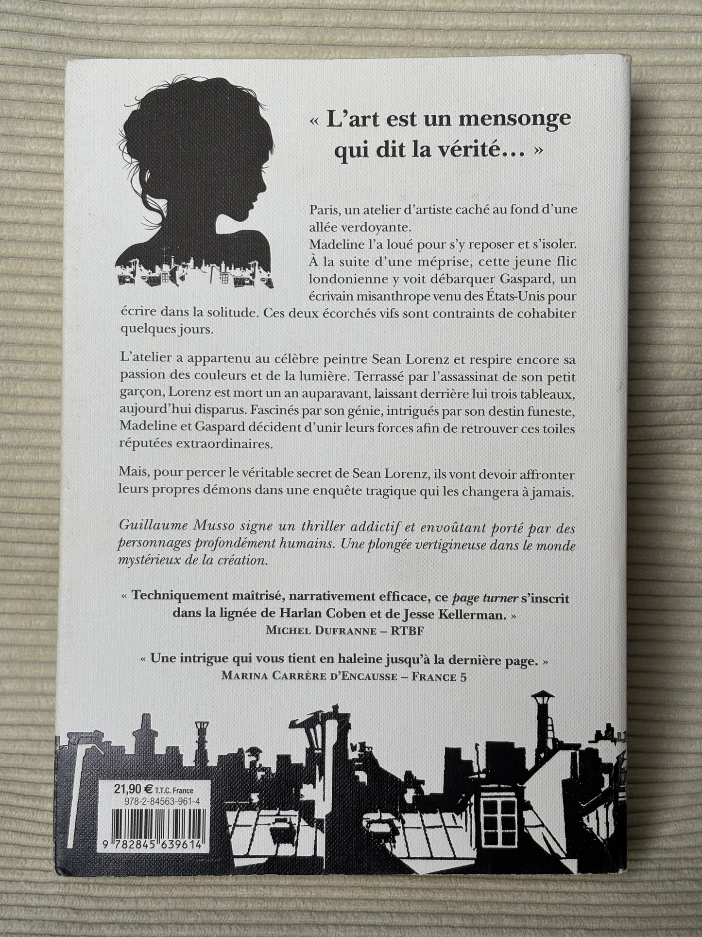 Un appartement à Paris - Guillaume Musso