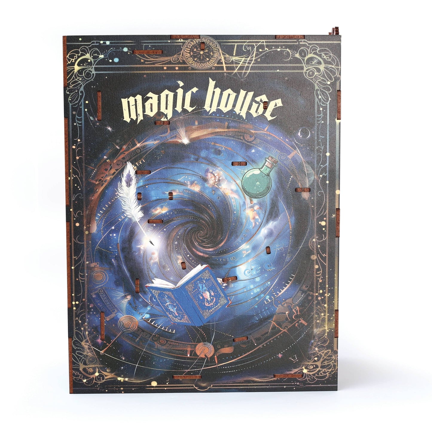 Maquette 3D Bois Magic House