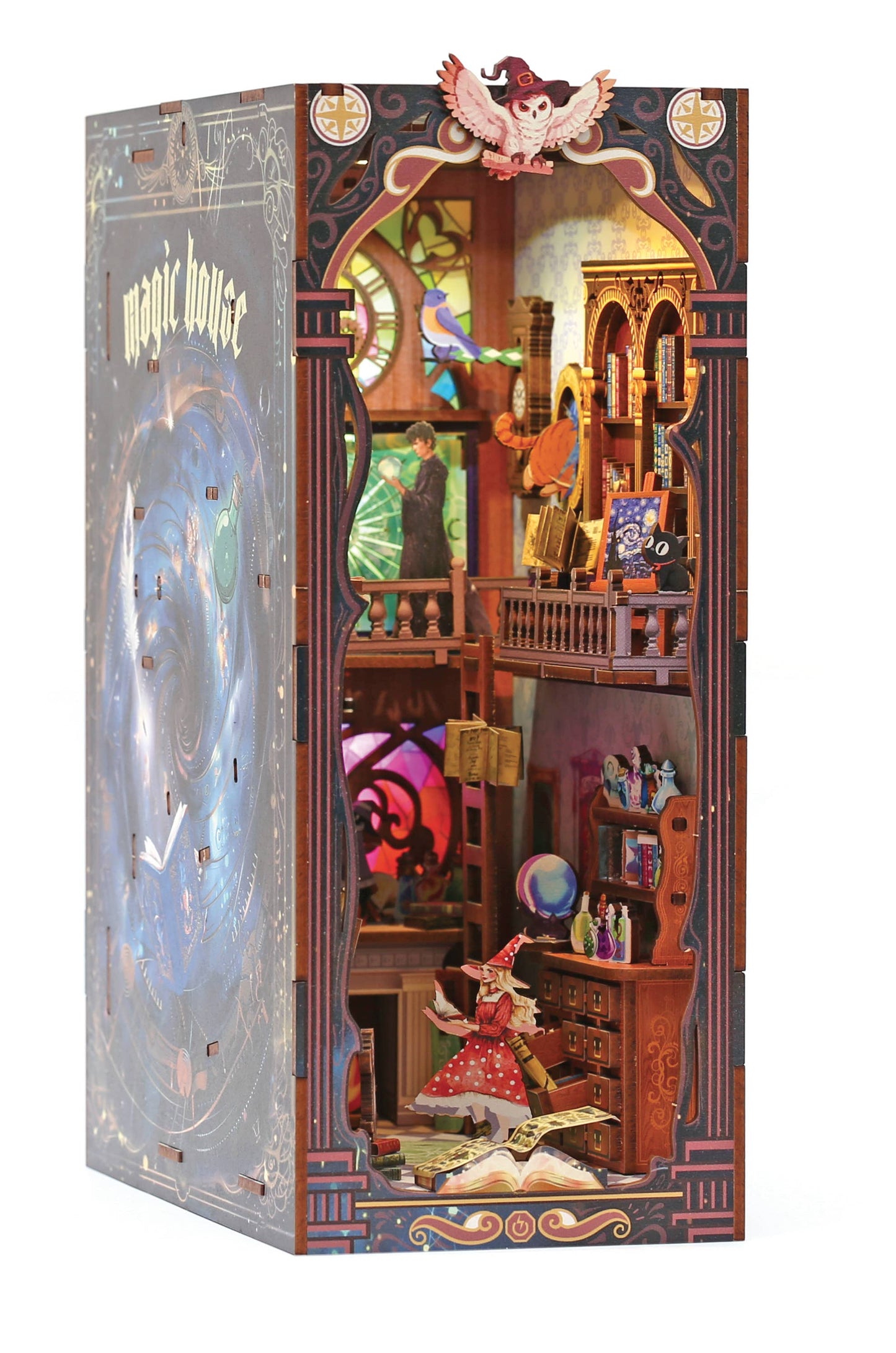 Maquette 3D Bois Magic House