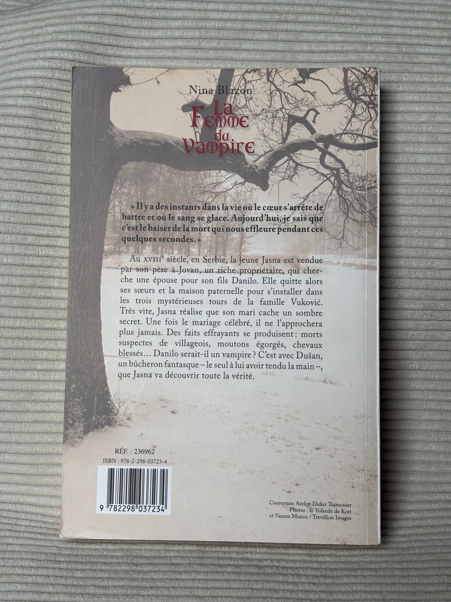 La femme du vampire - Nina Blazon