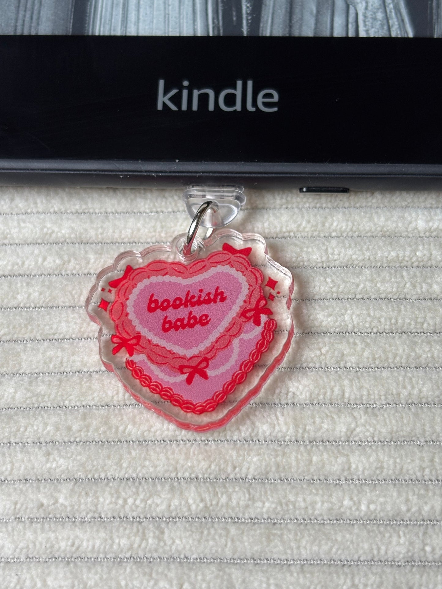 Charm anti-poussière USB-C - Bookish Babe