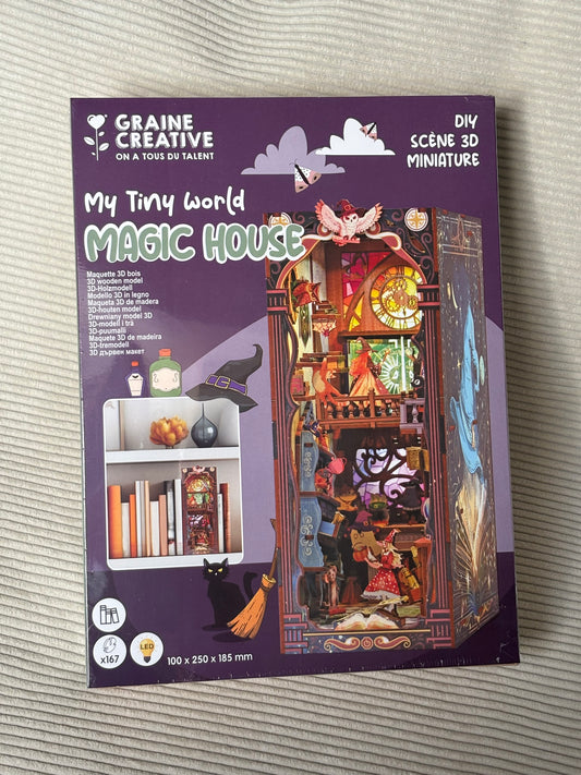 Maquette 3D Bois Magic House