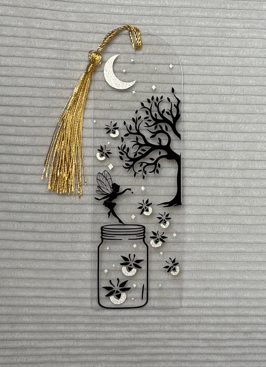 Marque-page acrylique personnalisé - Lucioles