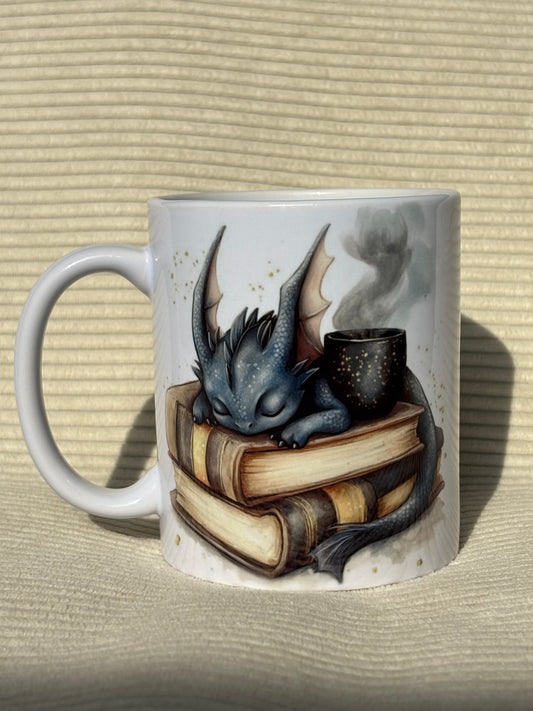 Mug personnalisé - Dragon Lecteur