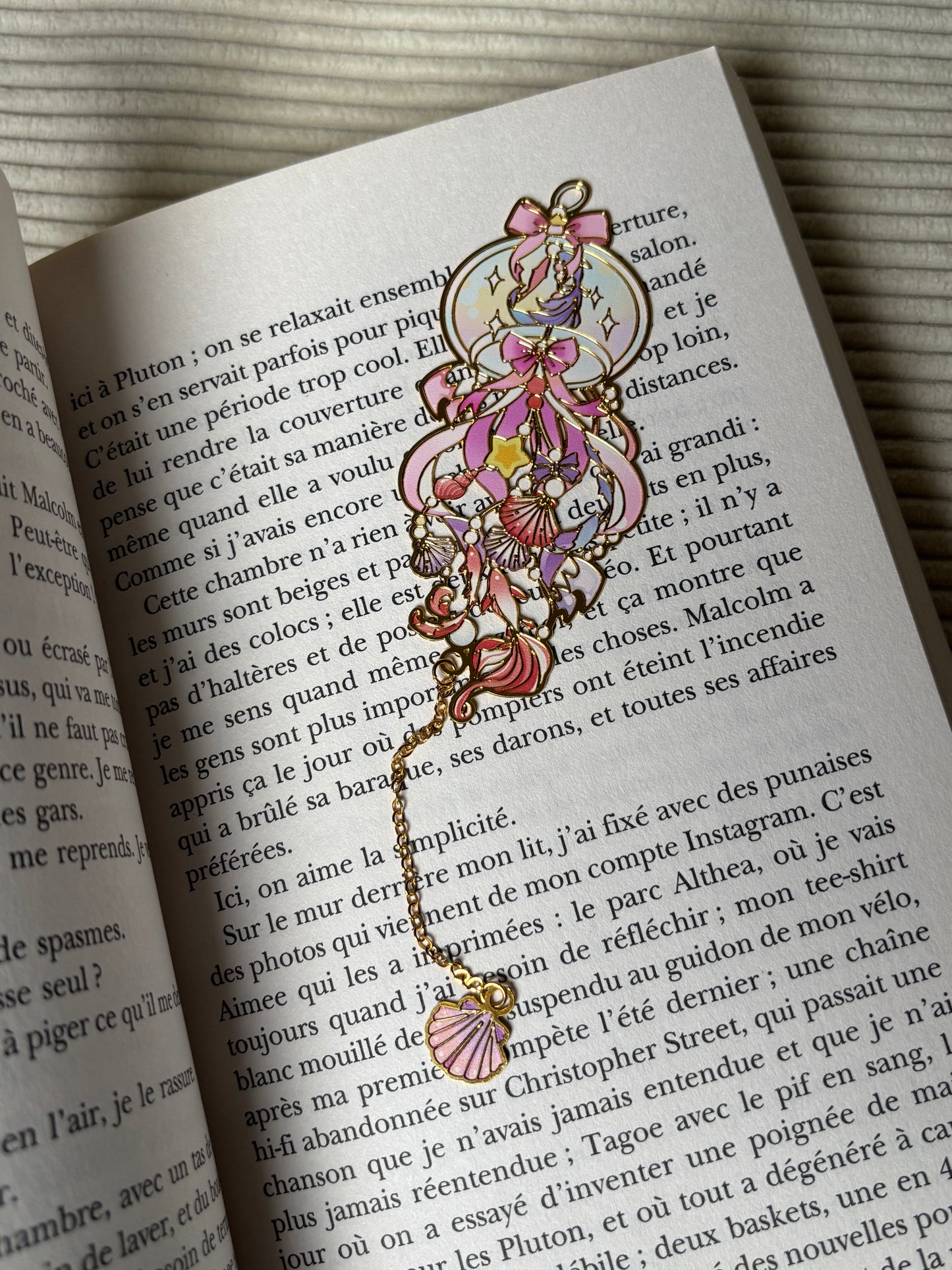 Calypso — Marque-page Méduse & Coquillages