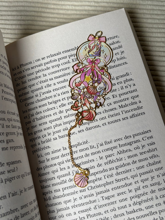 Calypso — Marque-page Méduse & Coquillages