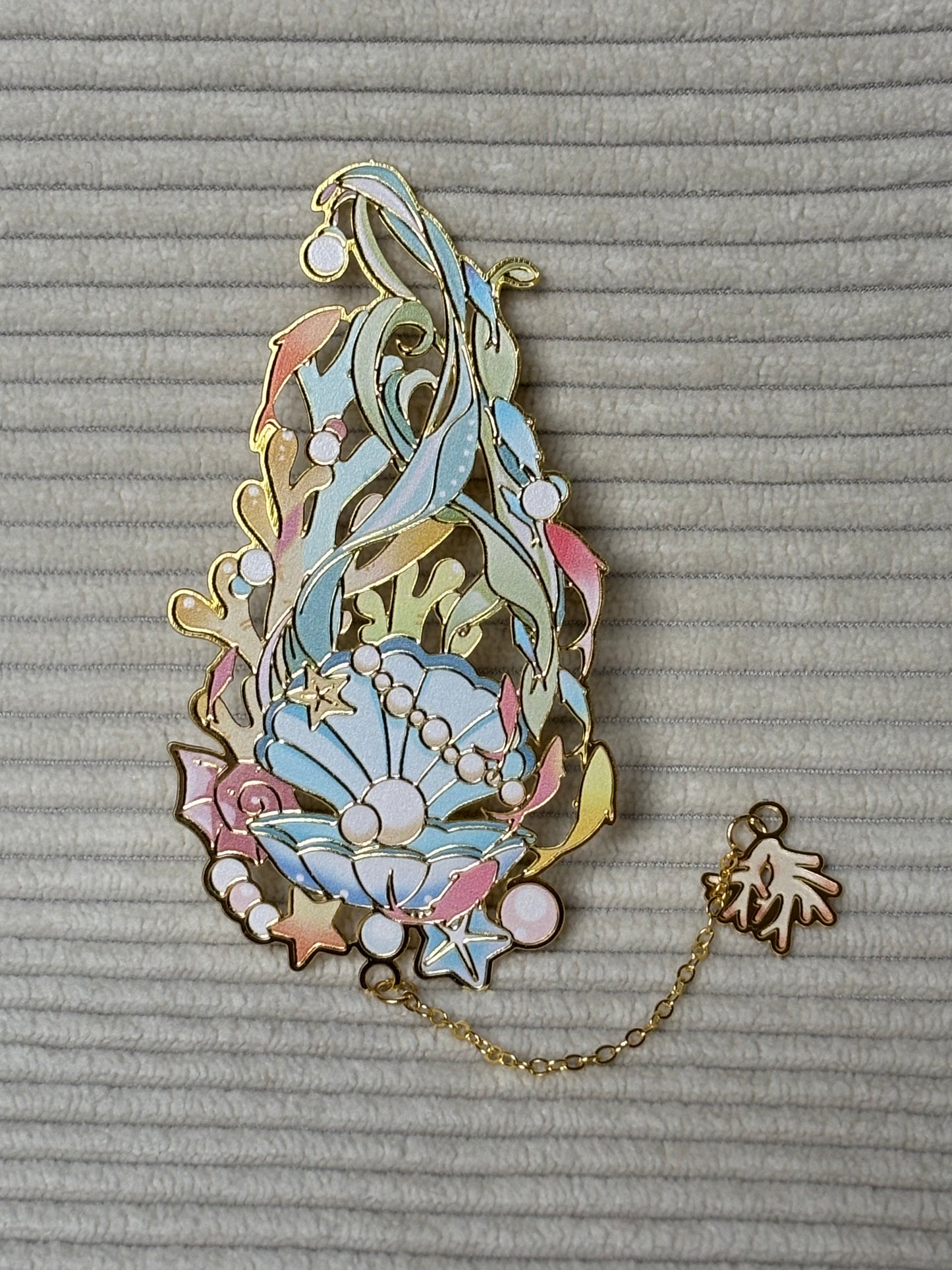 Néréide — Marque-page Perles & Mer