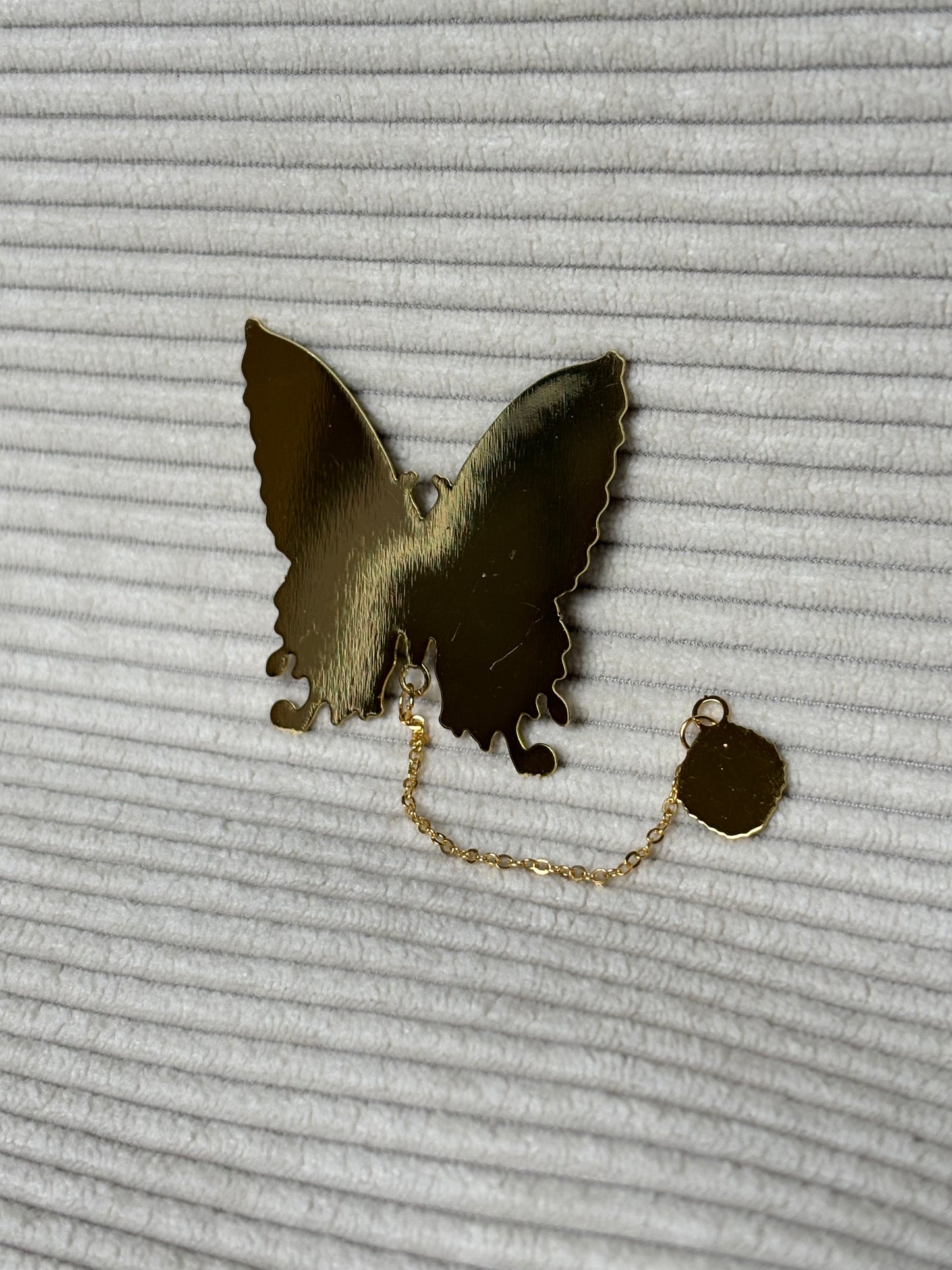 Morphée — Marque-page Papillon bleu nuit
