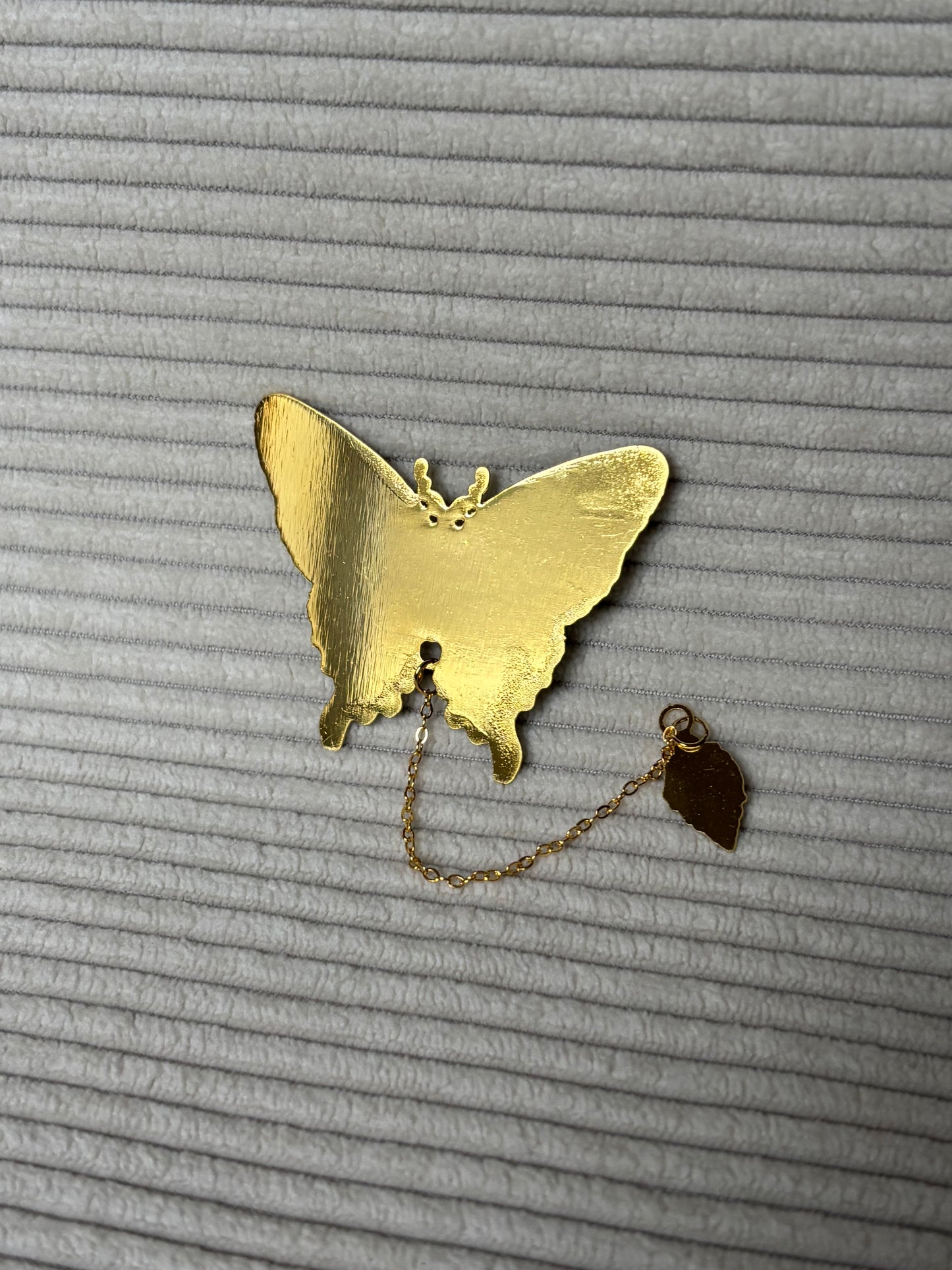 Azura — Marque-page Papillon bleu