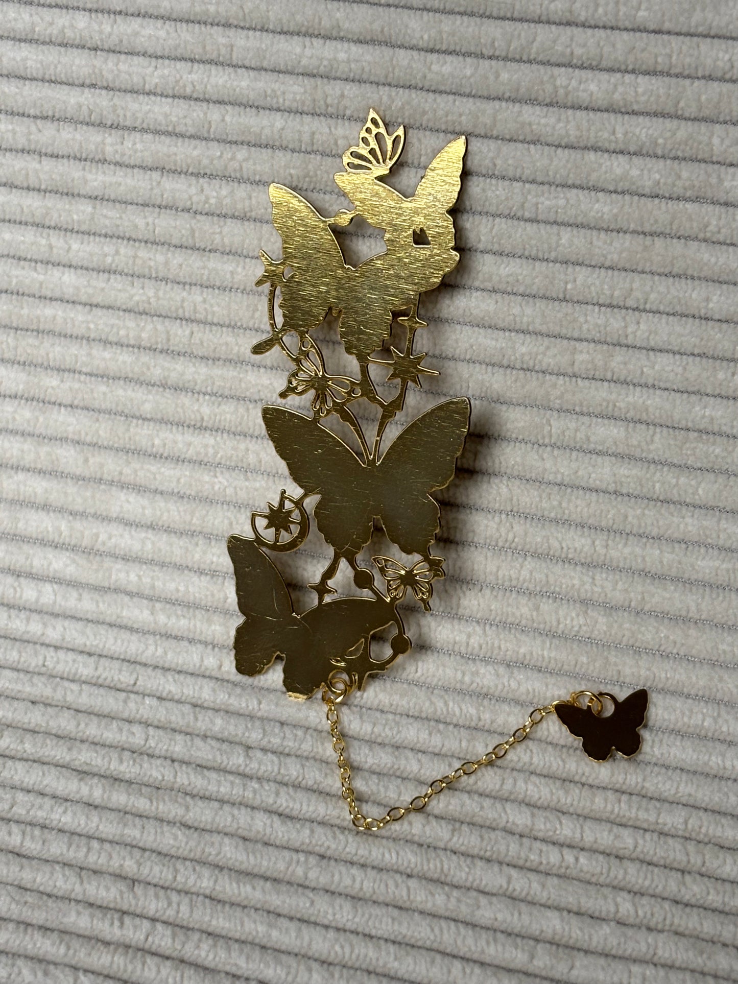 Verdalia — Marque-page Papillons verts & Étoiles
