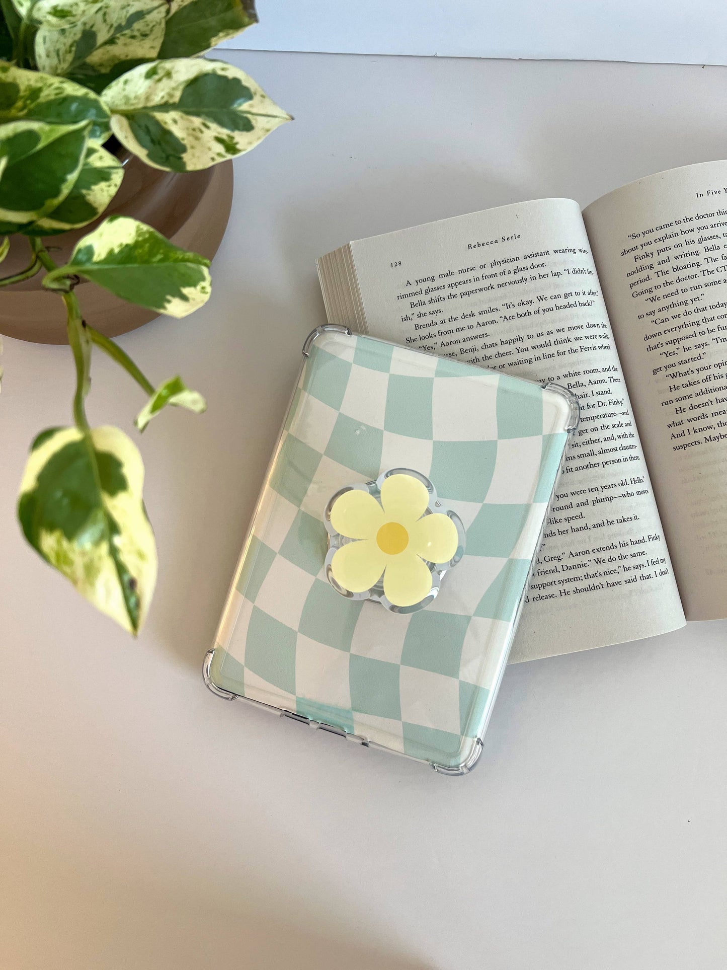 Poignée Kindle - Fleur Jaune